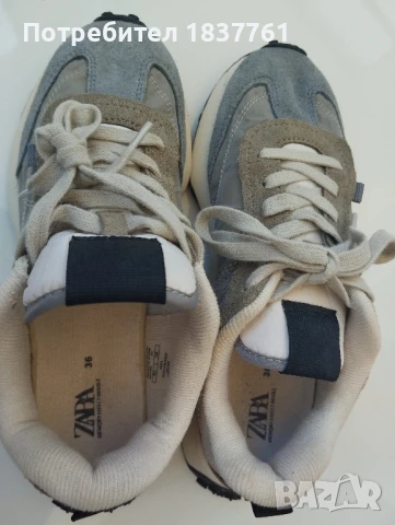 Дамски маратонки ZARA 36 номер, снимка 8 - Маратонки - 51342582