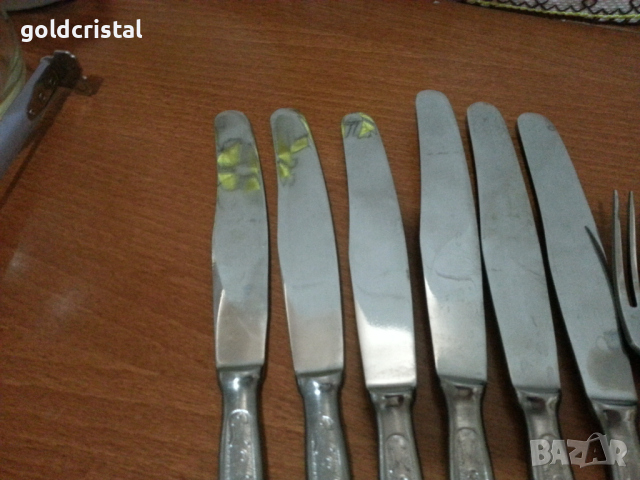 Руски прибори за хранене , снимка 3 - Антикварни и старинни предмети - 38275822