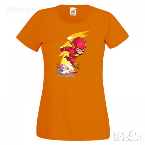 Дамска тениска DC Flash Star Wars Игра,Изненада,Подарък,Геймър,, снимка 9 - Тениски - 36787113