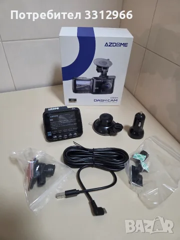 Нов Видеорегистратор AZDOME GS63H - 4K Ultra HD, Wi-Fi, GPS + 