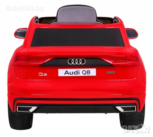 Audi Q8 12V – Детски акумулаторен джип, Червен, EVA гуми, снимка 7 - Детски велосипеди, триколки и коли - 50422688