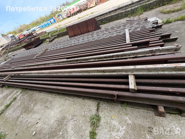 Влакови релси и индустриални метални стълби, снимка 2 - Железария - 54217470