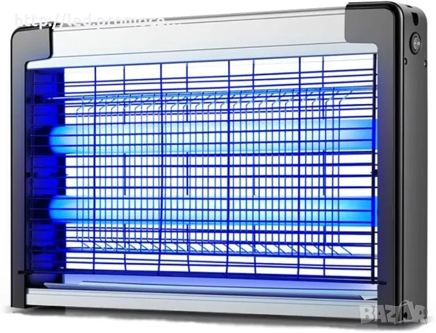 Капан за комари, електрически убиец на насекоми (8W)LED UV лампа против насекоми, LED лампа за убива, снимка 1