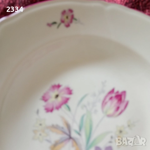 Български порцеланови чинии , снимка 6 - Други ценни предмети - 51482383