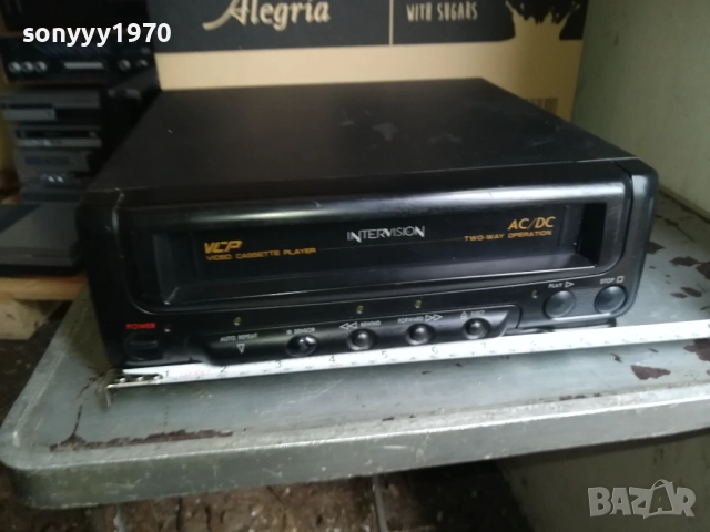 INTERVISION VIDEO 12V-ВЧЕРА ВНЕСЕНО ОТ SWISS 0711252111LCHERY2, снимка 3 - Плейъри, домашно кино, прожектори - 52336855