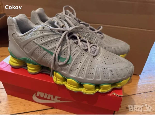 Nike Shox TLX Silver/Lime Limited