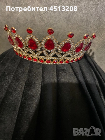 Булчинска тиара, снимка 3 - Сватбени аксесоари - 52578903