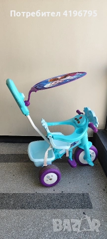 Детска триколка със сенник, снимка 4 - Детски велосипеди, триколки и коли - 54311302