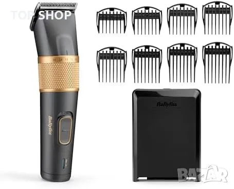 Нова BaByliss Graphite Машинка за Прецизно Подстригване Безжична + Калъф