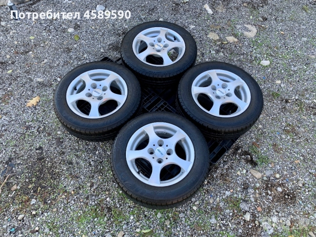 4бр.Алуминиеви джанти Alutec 14цола 4x100 + Гуми за Vw Up,Seat Mii,Citigo, снимка 3 - Гуми и джанти - 52111735