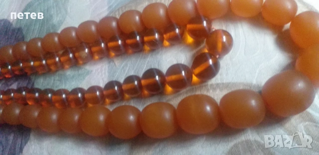 Кехлибарен гердан., снимка 8 - Антикварни и старинни предмети - 53061698