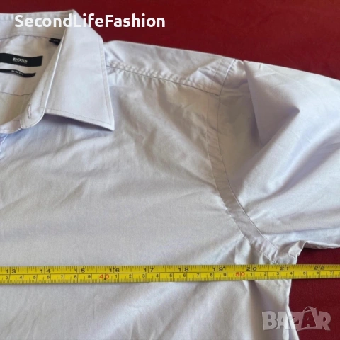 Hugo Boss мъжка риза размер 42 , снимка 3 - Ризи - 54174644