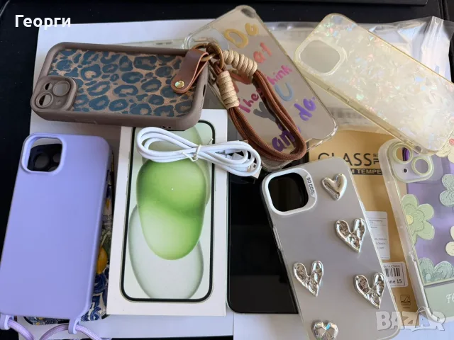 Iphone 15 128GB като нов + подаръци, снимка 7 - Apple iPhone - 56111822