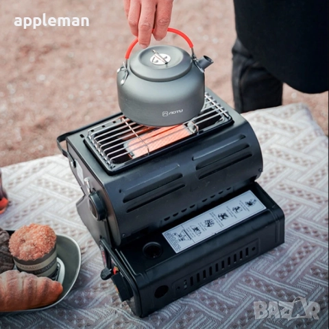 Преносим газов отоплител печка за всякакви нужди - 1.3kW, снимка 7 - Газови котлони - 52319345