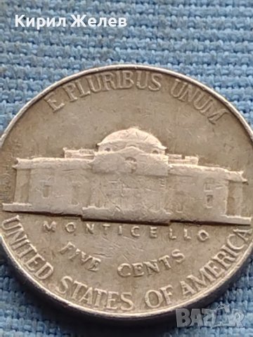 Стара монета 5 цента 1954г. САЩ рядка за КОЛЕКЦИОНЕРИ 40403, снимка 4 - Нумизматика и бонистика - 42729959
