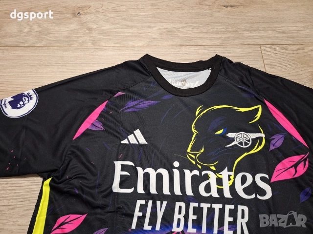 Флуоресцентна футболна фланелка на АРСЕНАЛ#ДЕКЛАН РАЙС#41!, снимка 3 - Футбол - 52064132