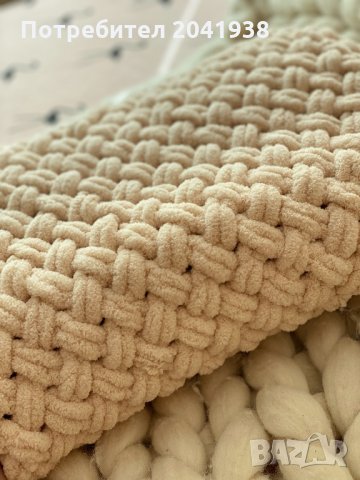 Плетено одеяло, снимка 3 - Спално бельо и завивки - 30112742