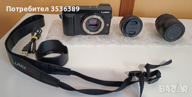 Продавам Panasonic LUMIX GX80 + 2 обектива (12–32mm и 35–100mm), снимка 3 - Фотоапарати - 54327757
