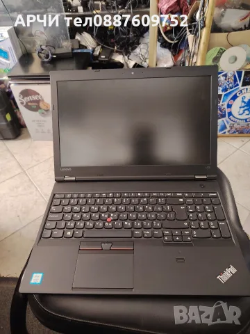 Lenovo ThinkPad T570 i5 7200U/16GB/256SSD/FHD Лаптоп Lenovo T570 I5-6300U 16GB 256GB SSD SAMSUNG, снимка 4 - Лаптопи за работа - 56116404