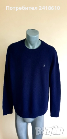 POLO Ralph Lauren Wool  / Knit Mens Size L НОВО! ОРИГИНАЛ! Мъжки Пуловер!, снимка 6 - Пуловери - 52584364