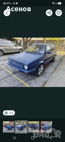 Volkswagen Golf II, снимка 2 - Автомобили и джипове - 56456321