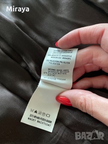 Дамски елек от заешка кожа, снимка 5 - Елеци - 34437597