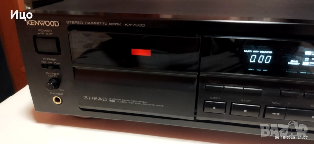 Kenwood.KX-7030 качествен , обслужен триглав дек., снимка 3 - Декове - 51967443