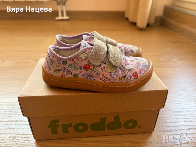Боси обувки Froddo Canvas Barefoot, снимка 2 - Детски маратонки - 53929227