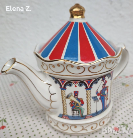 Чайник Беседка с оркестър Sadler Англия, снимка 6 - Аксесоари за кухня - 53999667
