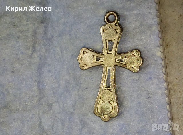 ПОСРЕБРЕН АЖУРЕН КРЪСТ от БЛАГОРОДНА СТОМАНА в СТАРИНЕН СТИЛ 40316, снимка 13 - Колиета, медальони, синджири - 42377874