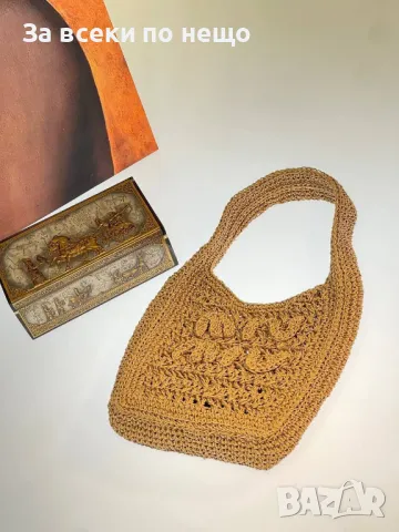 Miu Miu Дамска Бежова Плажна Чанта Миу Миу Код E40, снимка 4 - Чанти - 50214921