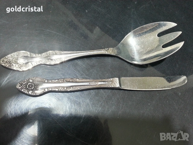 стари руски прибори за сервиране , снимка 2 - Антикварни и старинни предмети - 53238475