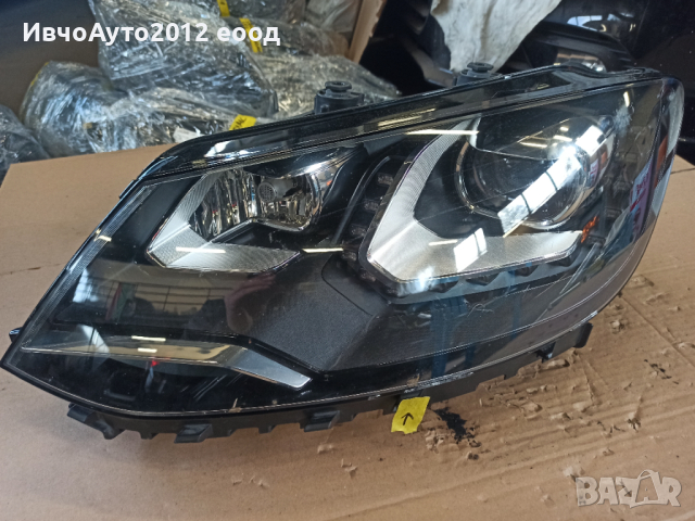 Фар ляв оригинален 7N1 941 751 Volkswagen sharan 10-20г bixenon led Фолксваген шаран 2 , снимка 5 - Части - 44682488