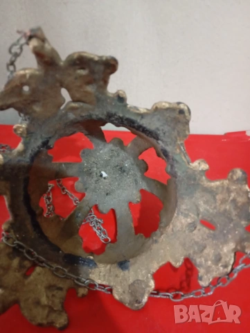 Старо кандило, снимка 4 - Други ценни предмети - 54027575