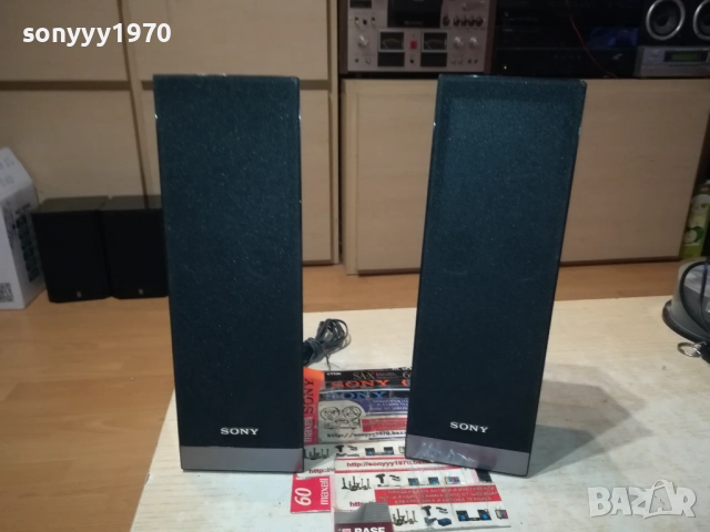 SONY SS-TSF300 2БР ТОНКОЛОНИ-ВНОС SWISS 3011250708, снимка 7 - Тонколони - 52589031