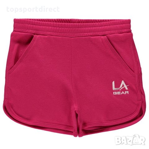 Детски КЪСИ шорти-момичета/ LA Gear - Interlock Shorts Junior Girls внос Англия , снимка 1