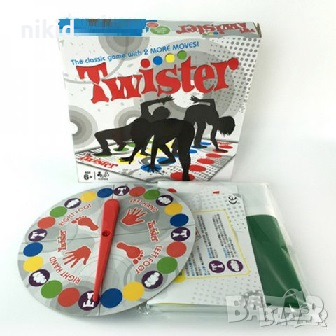 забавна Игра Туистър Twister, снимка 2 - Други - 44552996