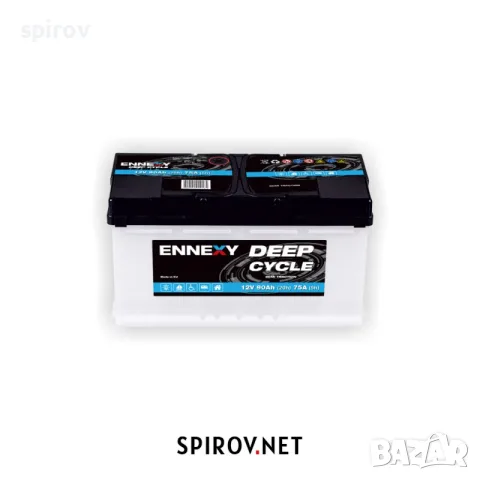 Акумулатор Ennexy Deep Cycle 12V 90AH, снимка 1 - Части - 55701648