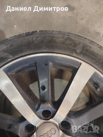 Алуминиеви джанти с летни гуми , снимка 5 - Гуми и джанти - 54321408