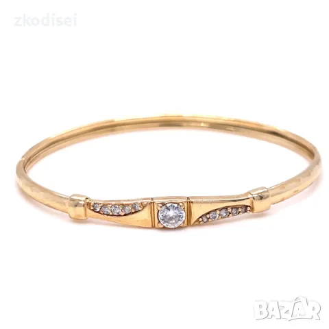 Златна дамска гривна 6,70гр. 14кр. проба:585 модел:31674-3, снимка 1