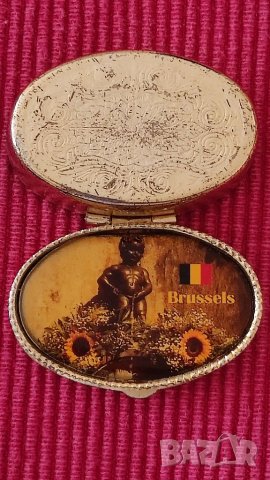 Кутия за енфие Brussels, Брюксел. , снимка 4 - Антикварни и старинни предмети - 38084187