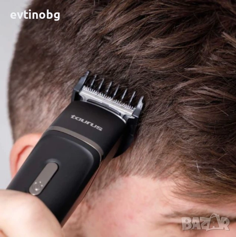 Тример Taurus Hipnos Complet – 7 в 1, 90 мин. автономия, Wet&Dry, батерия и пълен комплект аксесоари, снимка 5 - Тримери - 53942473