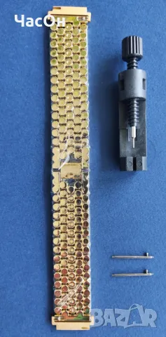 Масивна верижка с адаптери 20 / 22 мм, нова, снимка 3 - Мъжки - 49688242