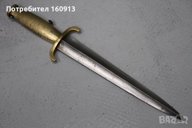 Интересен щик с бронзова дръжка . Английски?, снимка 8 - Антикварни и старинни предмети - 51453149