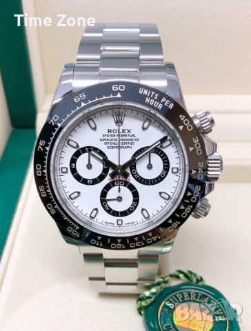 Rolex Cosmograph Daytona 40mm Steel Black Dial Ceramic Automatic Различни Варианти, снимка 10 - Мъжки - 54042509