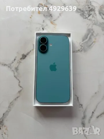 Apple iPhone 16 - 128GB - Син, снимка 7 - Apple iPhone - 55816894