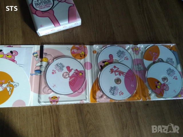Оригинални DVD пълна колекция на розовата пантера , снимка 2 - Колекции - 51791627
