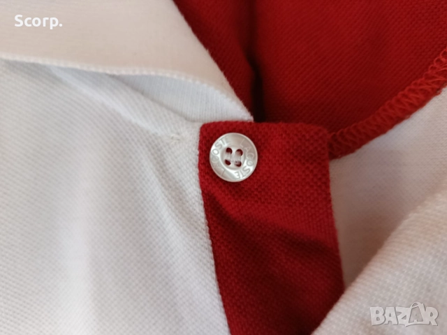 Vintage Lacoste Polo T-Shirt 90s/ Оригинална Lacoste поло тениска | ПЕРФЕКТНО СЪСТОЯНИЕ | , снимка 8 - Тениски - 52858727