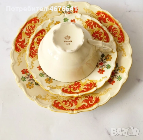 Троен сет Bavaria, снимка 2 - Чаши - 52774053