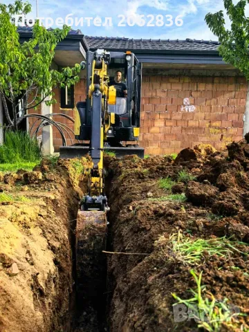 Багер под наем с оператор и самосвал до 5 тона., снимка 2 - Кърти, чисти, извозва - 49431878
